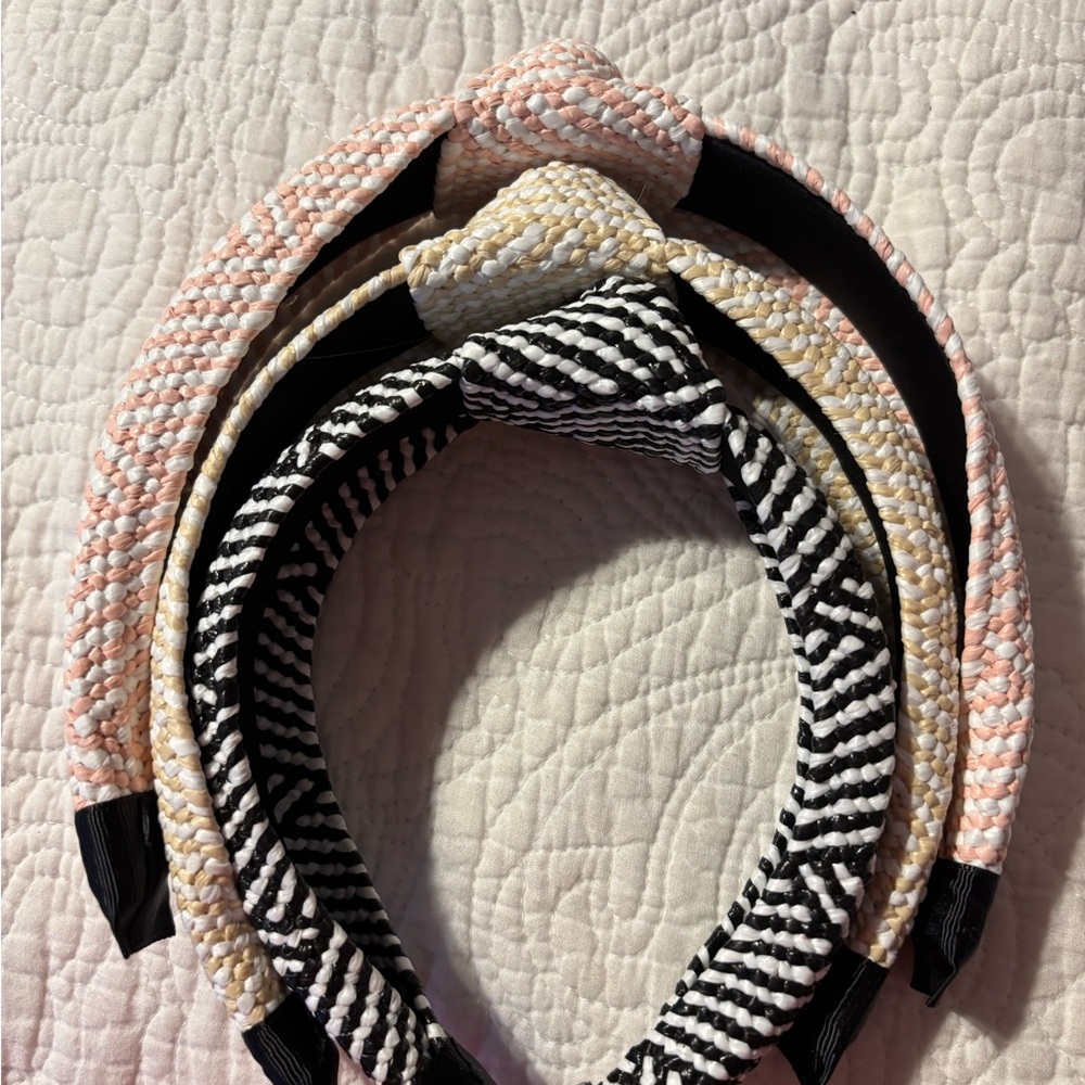3 pack of Woven Headbands - Picture 4 of 7